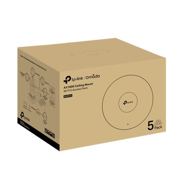 Tp-Link omada EAP613 (5'li Paket) Access Point