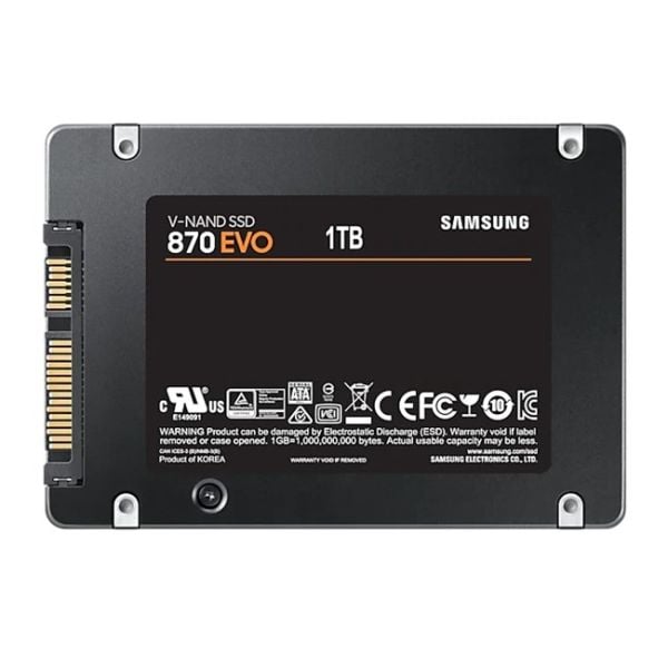 Samsung 870 Evo 1TB 2.5'' SATA SSD (560-530MB/s)