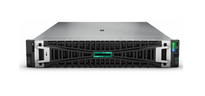 HPE Srv DL380 Gen11 1*Xeon Silver 4410Y (12C/2.0GHz) 128GB DDR5 2x960GB HPE SSD + 4x2.4TB SAS 10K (8x2.5”) MR408i o/4GB 4x1GbE ILO Std. 2x1000W PSU 2U Rack