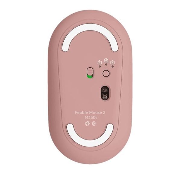 Logitech M350s Pebble 2 Pembe Bluetooth Mouse