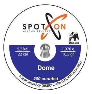 SpotOn Dome 5,5 mm 16.5 Gr Havalı Tüfek Saçması