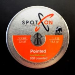 SpotOn Poınted  5,5 mm 18.5 gr Havalı Tüfek Saçması
