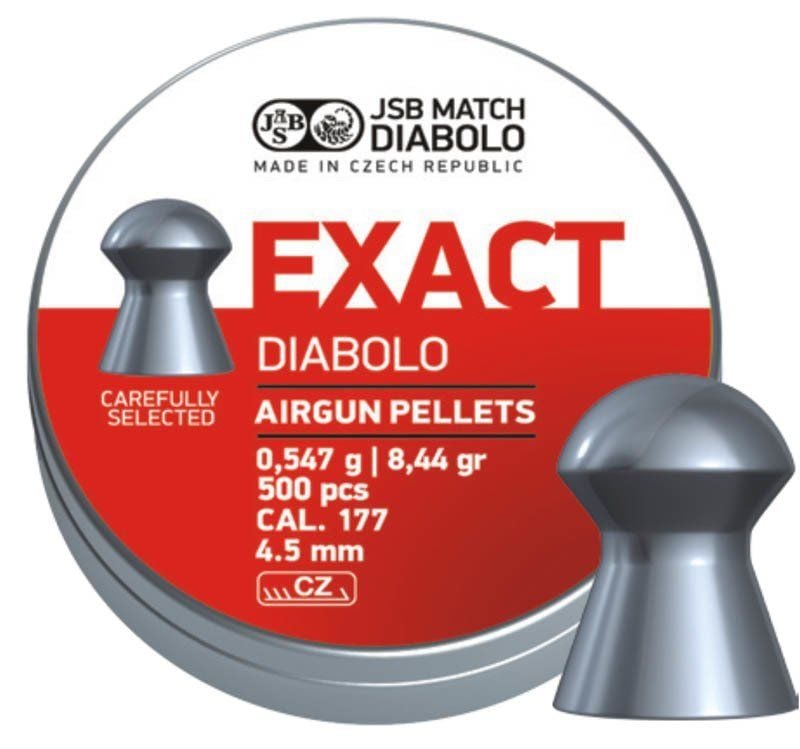 JSB DIABOLO EXACT 4.51MM 8.44gr HAVALI SACMA