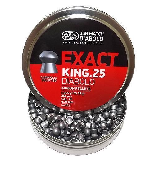 JSB EXACT KING 25 6.35MM 25.39gr HAVALI SACMA