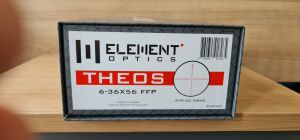 Element Optics Theos 6-36x56 FFP Tüfek Dürbünü (APR-2D MRAD)