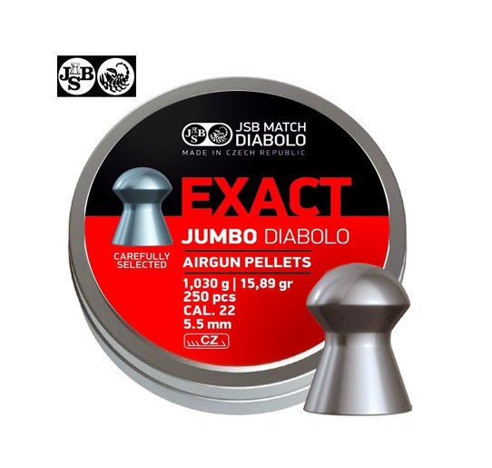 JSB Jumbo Exact 5.52mm 15.89gr Saçma Pk250