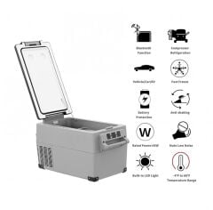 Portatif Buzdolabı 12v-24v-220v 35 Litre