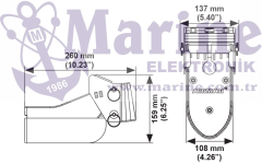 XSonic TM185M 1Kw Chirp Ayna