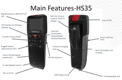 HS 35 VHF Wireless Handset