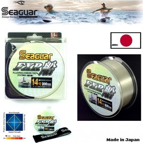 FXR Fluorocarbon 92.1lb 41.8kg 0.74mm 50m Misina