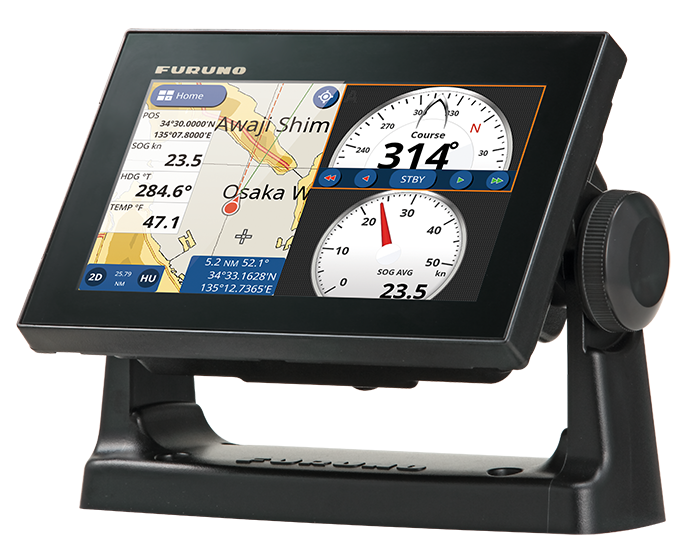 GP-1871F GPS/Chartplotter/Chirp Fishfinder Ekran