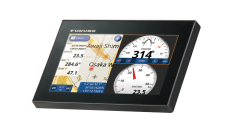 GP-1871F GPS/Chartplotter/Chirp Fishfinder Ekran