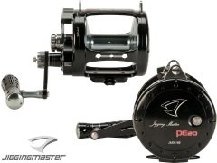 Monster Game PE20 II-Speed Black/Gray Trolling Reel