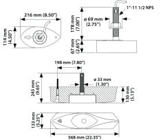 Xsonic SS260 1Kw 50/200KhZ Ayna