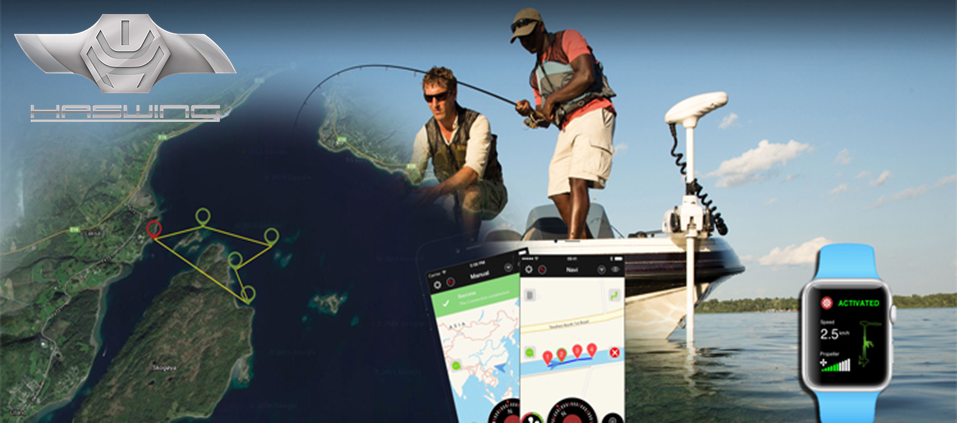 Haswing Cayman GPS Trolling Motor, Elektronik Sanal Çapa Ve Aksesuarları