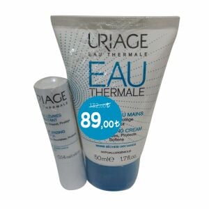 Eau Thermale Water Hand Cream 50ml + Lip Stick 4g