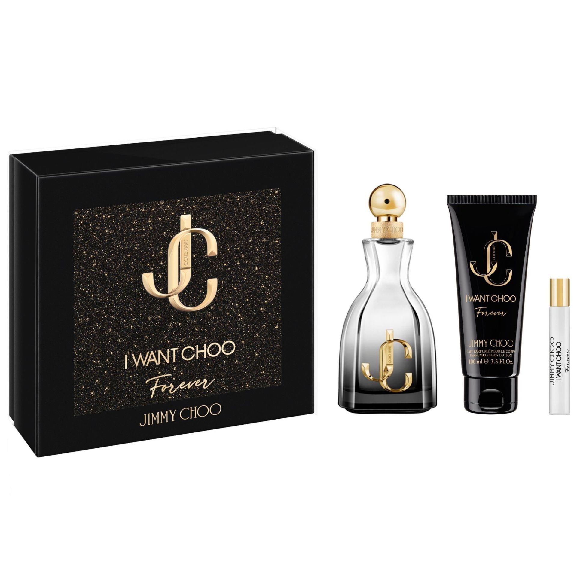 I Want Choo Forever EDP 100 ml + 7.5 ml Kadın Parfüm + 100 ml Vücut Losyonu Hediye Seti