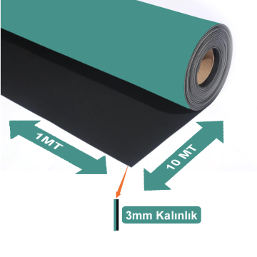 Bakon BK123 ESD Yeşil Örtü 100cm X10 mt Kalınlık:3 mm