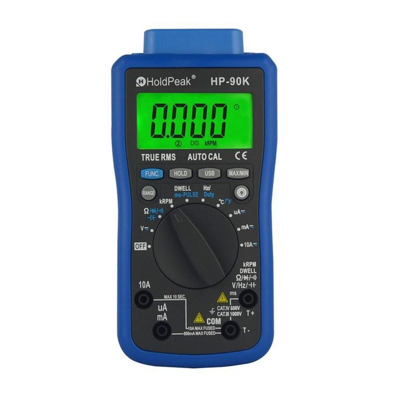 HoldPeak HP-90K Dijital Motor Analizörü