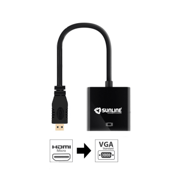 Sunline 170610 HDMI Micro-VGA Dönüştürücü