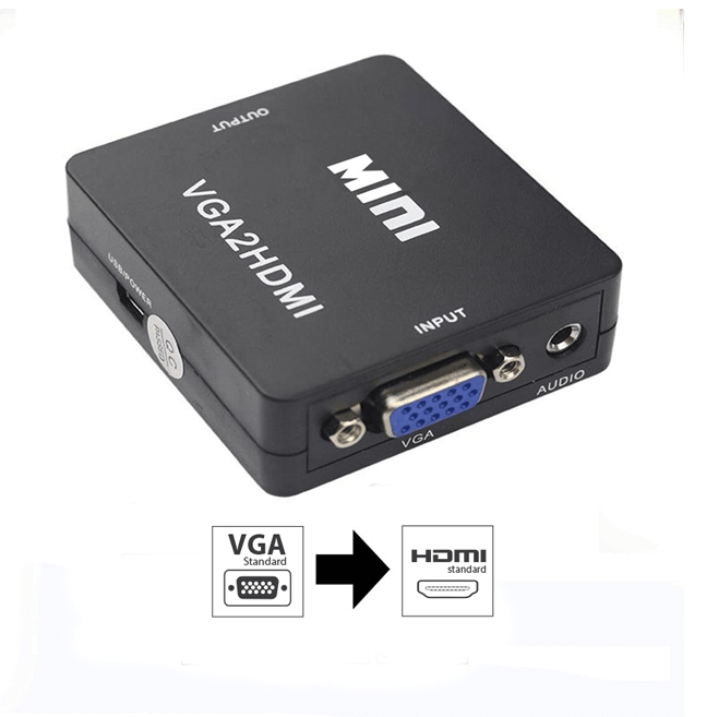 Sunline 170611 VGA-HDMI Dönüştürücü Converter Adap