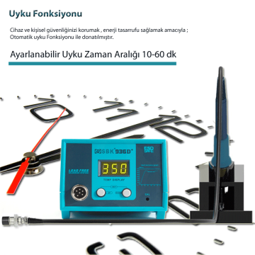 Bakon SBK936D+ Isı Kontrollu Havya 60 Watt