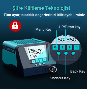 Bakon BK90 Intelligent Havya İstasyonu 90 Watt