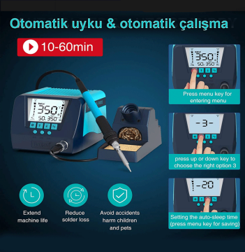 Bakon BK90 Intelligent Havya İstasyonu 90 Watt