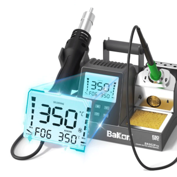 Bakon BK602 Pro Intelligent 2 in 1 Havya İstasyonu