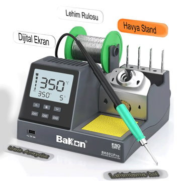 Bakon BK601 Pro Intelligent Havya İstasyonu 120 Watt