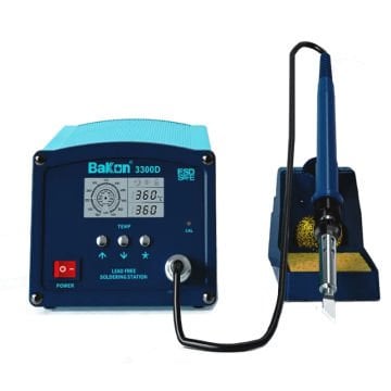 Bakon BK 3300D İntelligent Yüksek Frekans Eddy Akım Havya İstasyonu 280 Watt