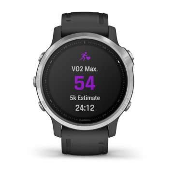 Garmin Fenix 6S Gümüş-Siyah Multispor GPS Akıllı Saat