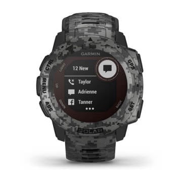 Garmin Instinct Solar Camo Akıllı Saat - Grafit Kamuflaj