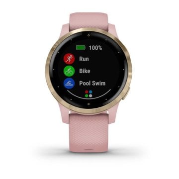 Garmin Vivoactive 4S Light Gold Pembe Akıllı Saat