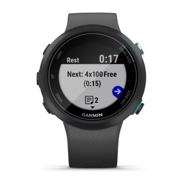 Garmin Swim 2 GPS Akıllı Yüzme Saati - Koyu Gri