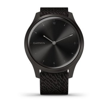 Garmin Vivomove Style Grafit Siyah Akıllı Saat-Dokuma Naylon Kayış