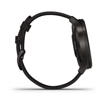 Garmin Vivomove Style Grafit Siyah Akıllı Saat-Dokuma Naylon Kayış