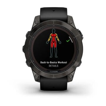 Garmin fenix 7 Pro Sapphire Solar Edition Karbon Gri DLC Titanyum