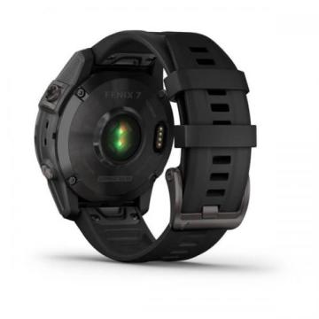 Garmin fenix 7 Sapphire Solar - Karbon Gri DLC Titanyum