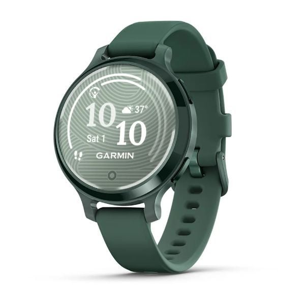 Garmin Lily 2 Active - Jasper Yeşili, Jasper Yeşili Silikon Kayışlı