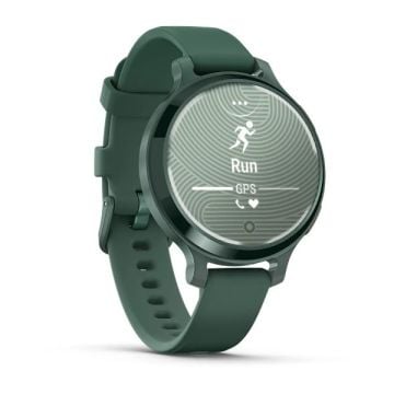 Garmin Lily 2 Active - Jasper Yeşili, Jasper Yeşili Silikon Kayışlı