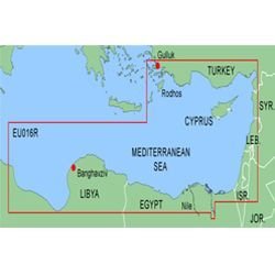 Bluechart MEU016R Harita Data Kartı - Doğu Akdeniz