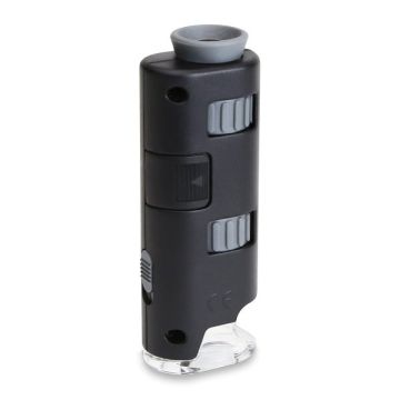 Carson MicroMax™ 60x-75x Güçlü LED Aydınlatmalı Cep Mikroskobu
