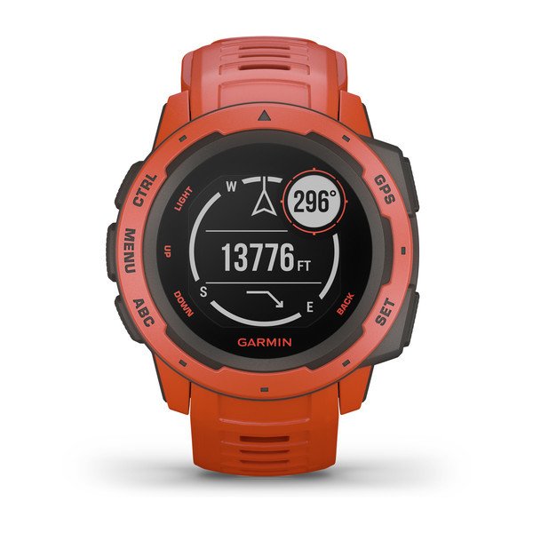 Garmin Instinct Akıllı Saat- Ateş Kırmızısı