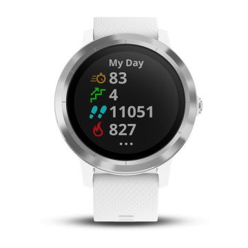 Garmin Vivoactive 3 Akıllı Saat - Silver/Beyaz