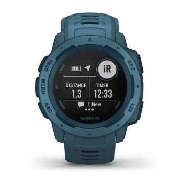 Garmin Instinct Akıllı Saat - Göl Mavisi