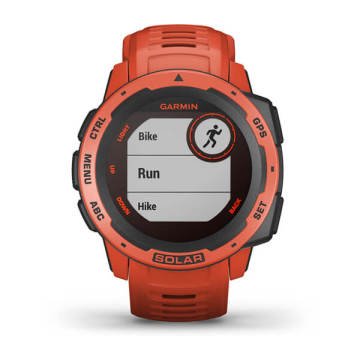 Garmin Instinct Solar Akıllı Saat - Ateş Kırmızısı