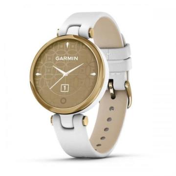 Garmin Lily Akıllı Saat Light Gold - Beyaz Deri Kayış