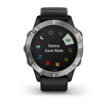 Garmin Fenix 6 Multispor GPS Akıllı Saat - Gümüş Siyah