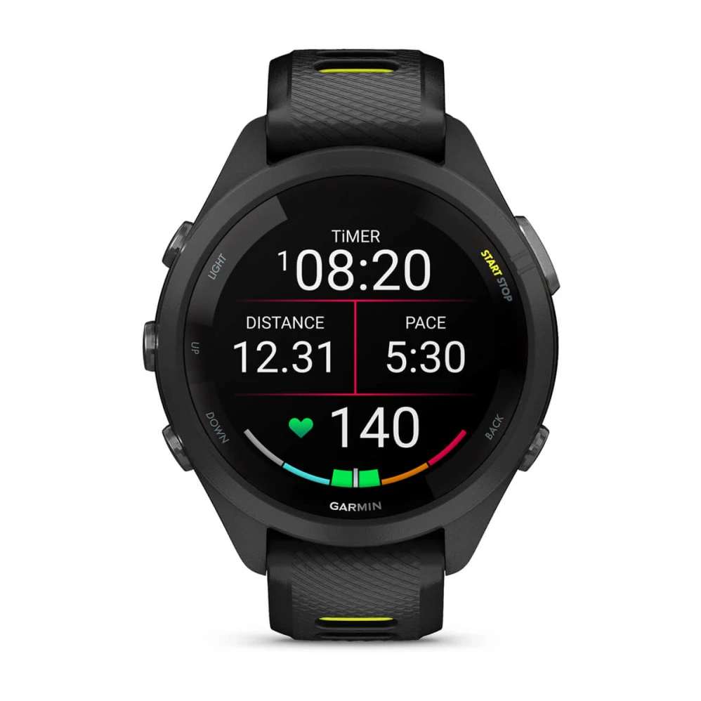 Garmin Forerunner 265S Siyah | Sarı